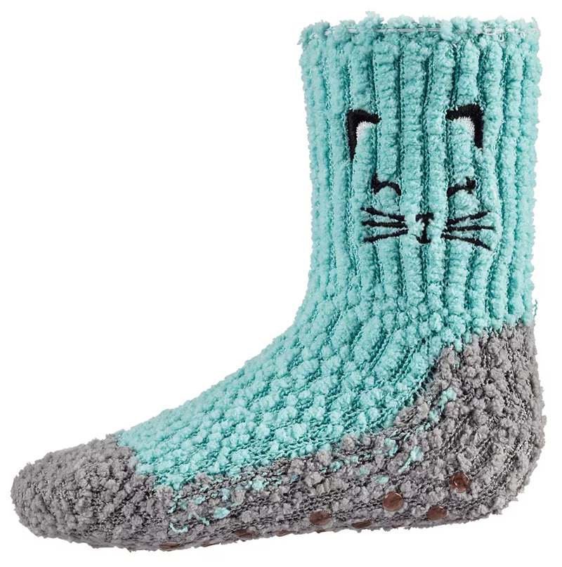 

Молодежные носки с вышивкой Northeast Outfitters Crew Crew, цвет Aqua