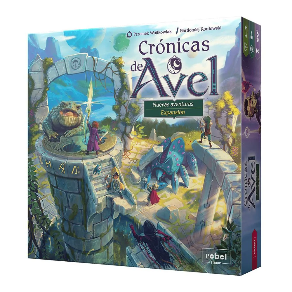 

Детская настольная игра Asmodee Chronicles Of Avel New Adventures, мультиколор