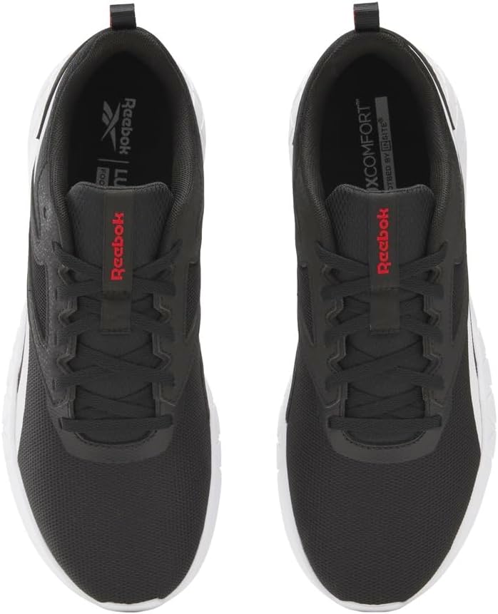 Мужские кроссовки Reebok Flexagon 4 Energy, белый/черный/красный — фото 3