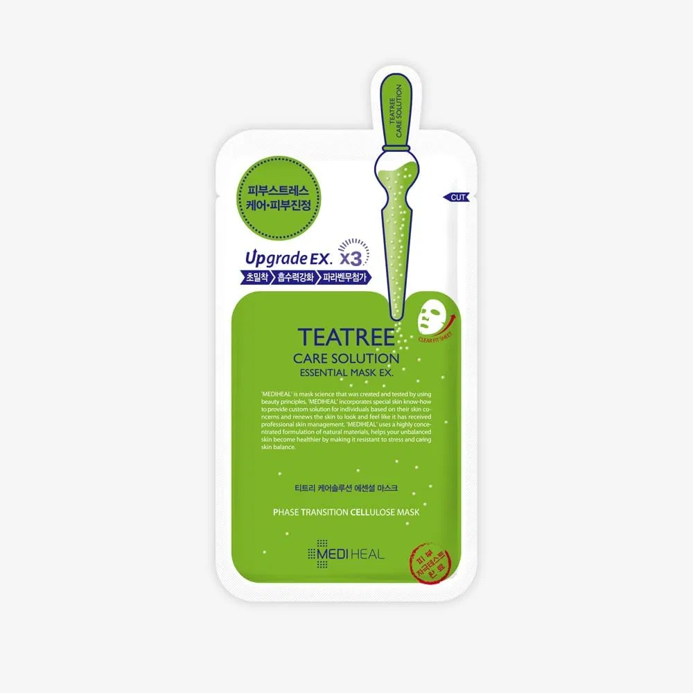 Маска для лица Mediheal — Листовая Tea Tree Care Solutions Essential Mask EX — фото 2