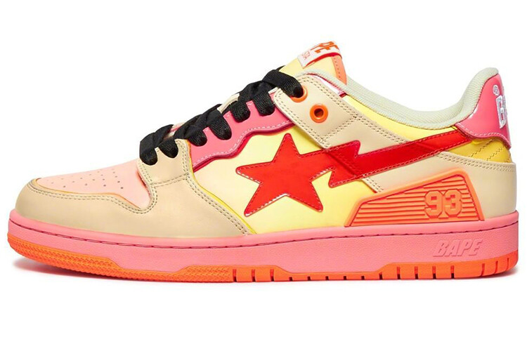 BAPE Bape SK8 Sta Оранжевый A Bathing Ape