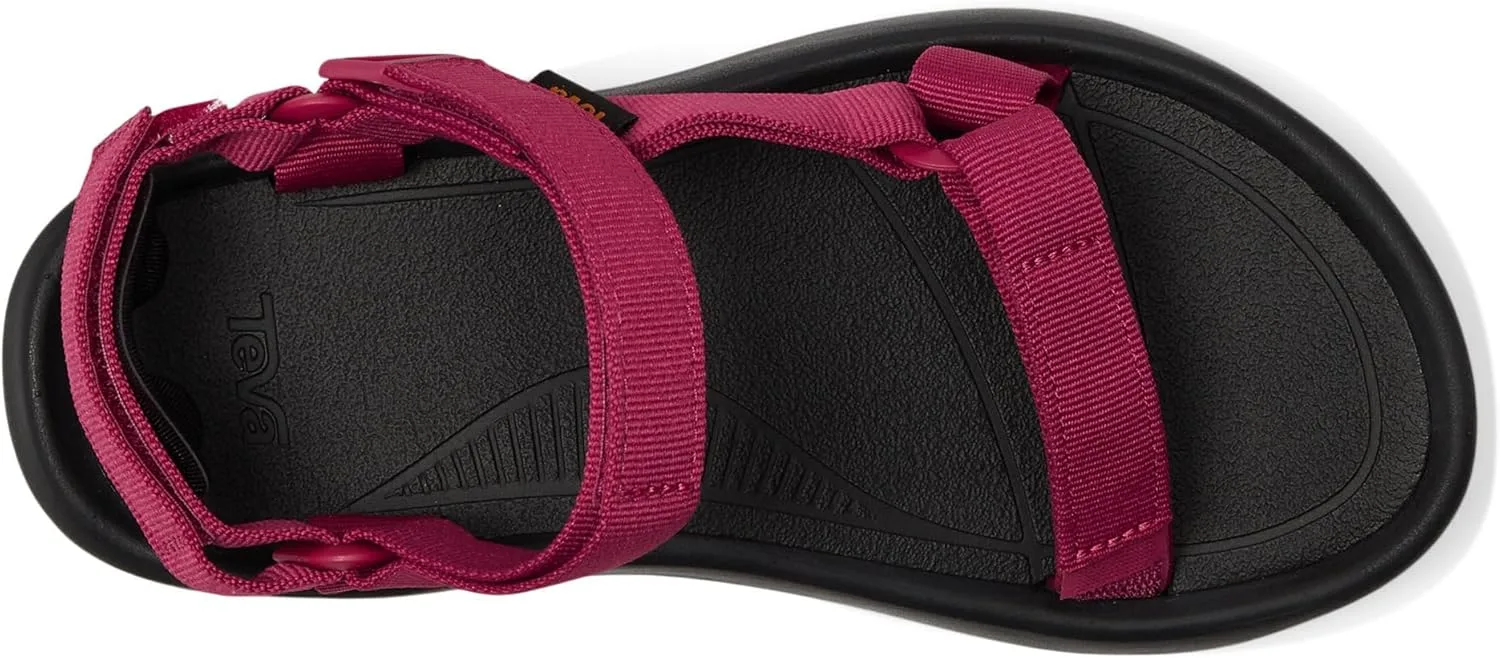 Мужские сандалии Teva Hurricane XLT, черный/вишневый — фото 2