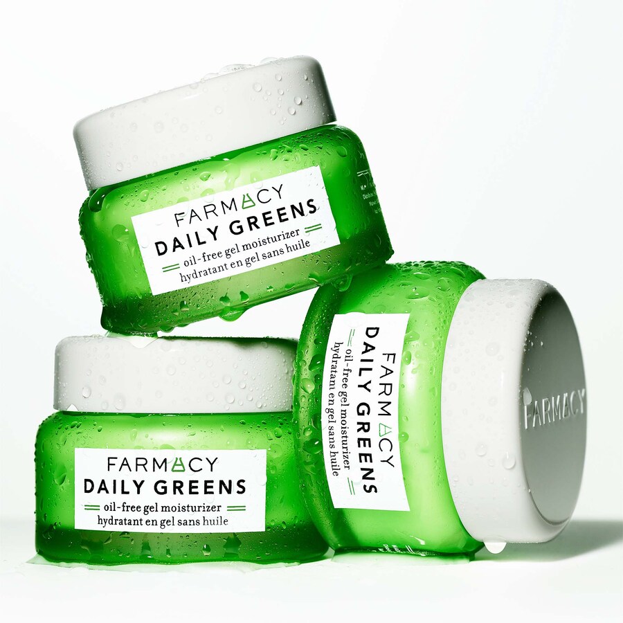 Крем для лица Farmacy — Увлажняющий гель- без масла Daily Greens с морингой и папайей, 50 мл — фото 3