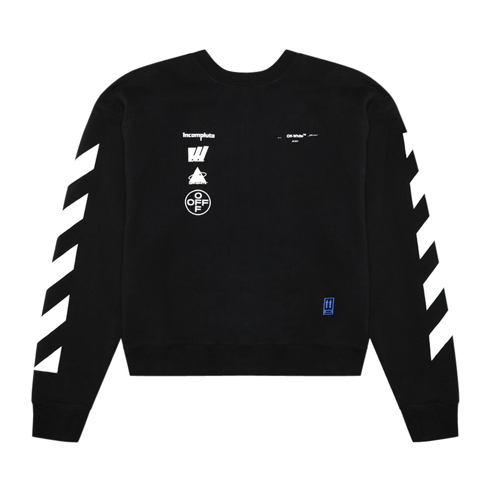 

Off-White Diag Mariana De Silva Over Crewneck Черный