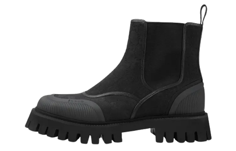 Ботинки 'Triple Black' GUCCI — фото 2