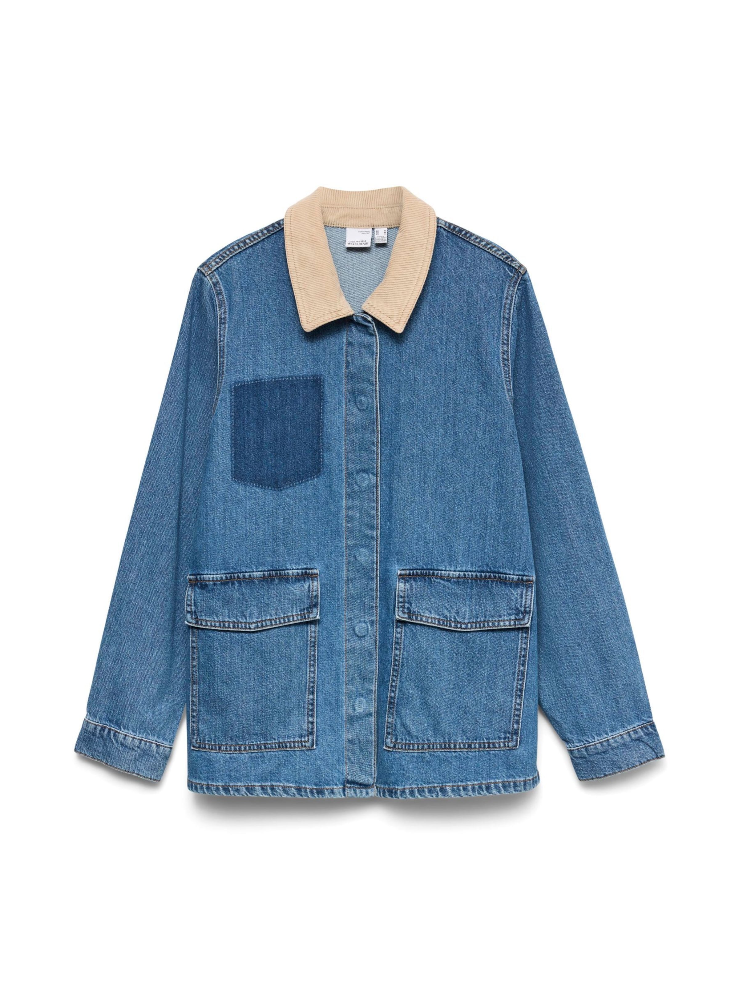 

VERO MODA Куртка межсезонная 'VMEnya' в синем дениме