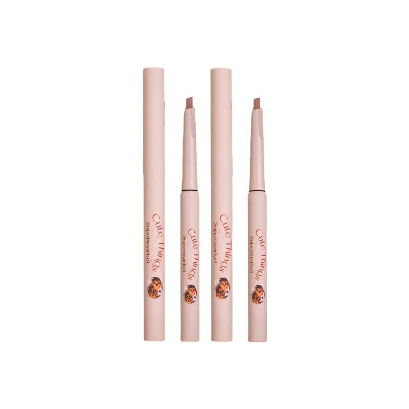 

Карандаш для губ водостойкий Emilia Collection Enhancing Radiance 2 шт устойчивый к растеканию увлажняющий FLORTTE, [Two-Pack]03# One Bite Biscuit