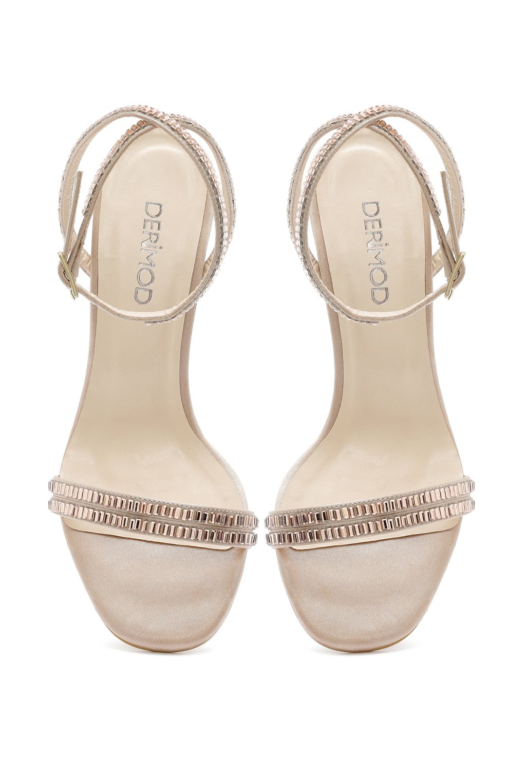 Сандалии High heeled sandals Derimod, бежевый — фото 3