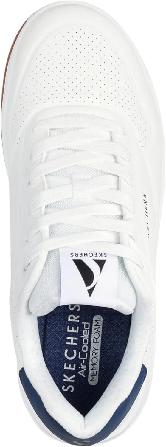 Мужские кроссовки Skechers Uno Court, White Navy — фото 4