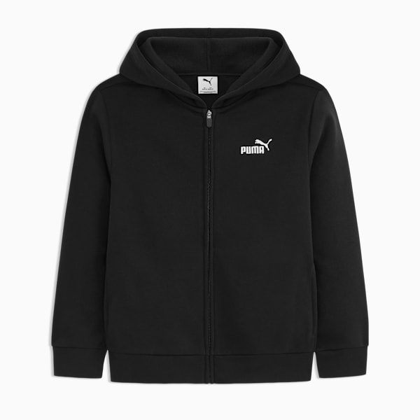 

Детская толстовка с капюшоном Puma Basics, черный