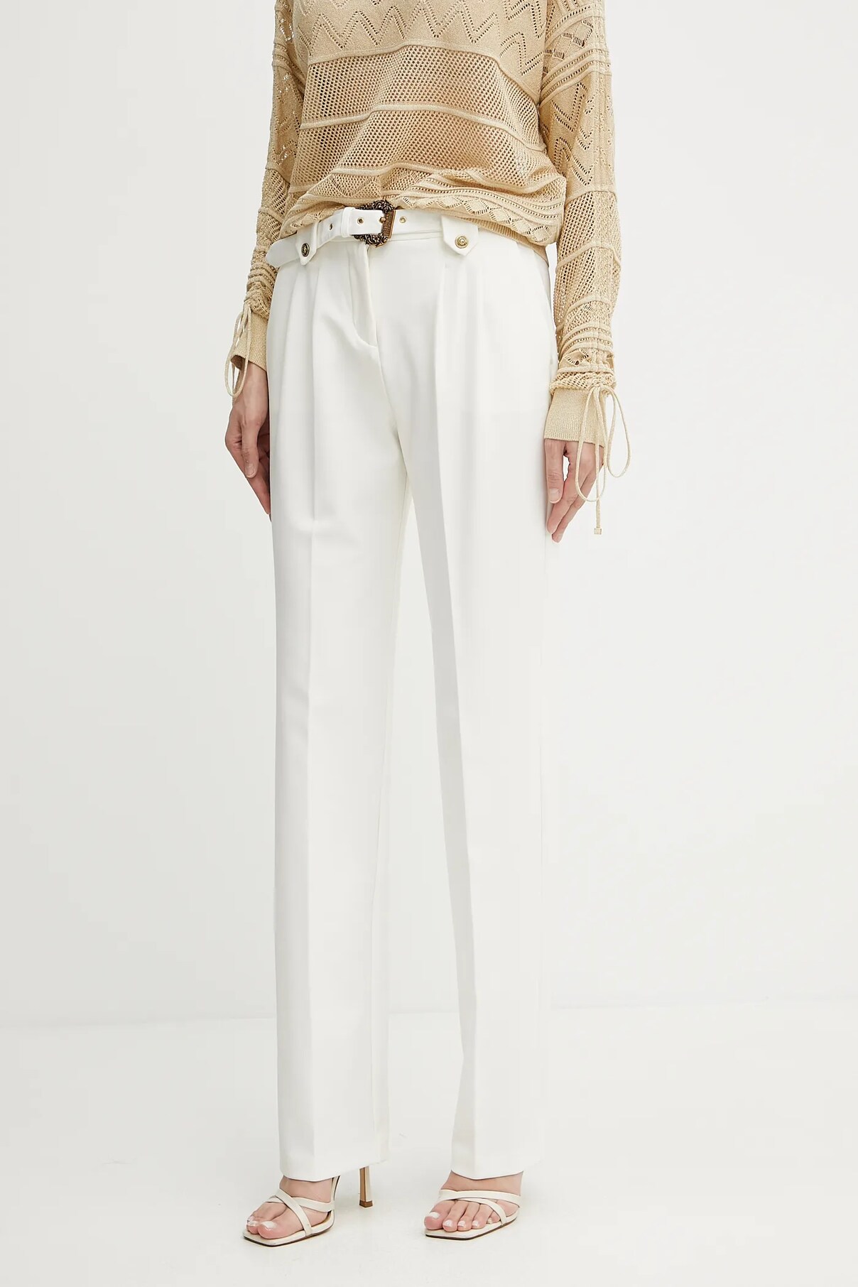 

Брюки Versace Jeans Couture, бежевый