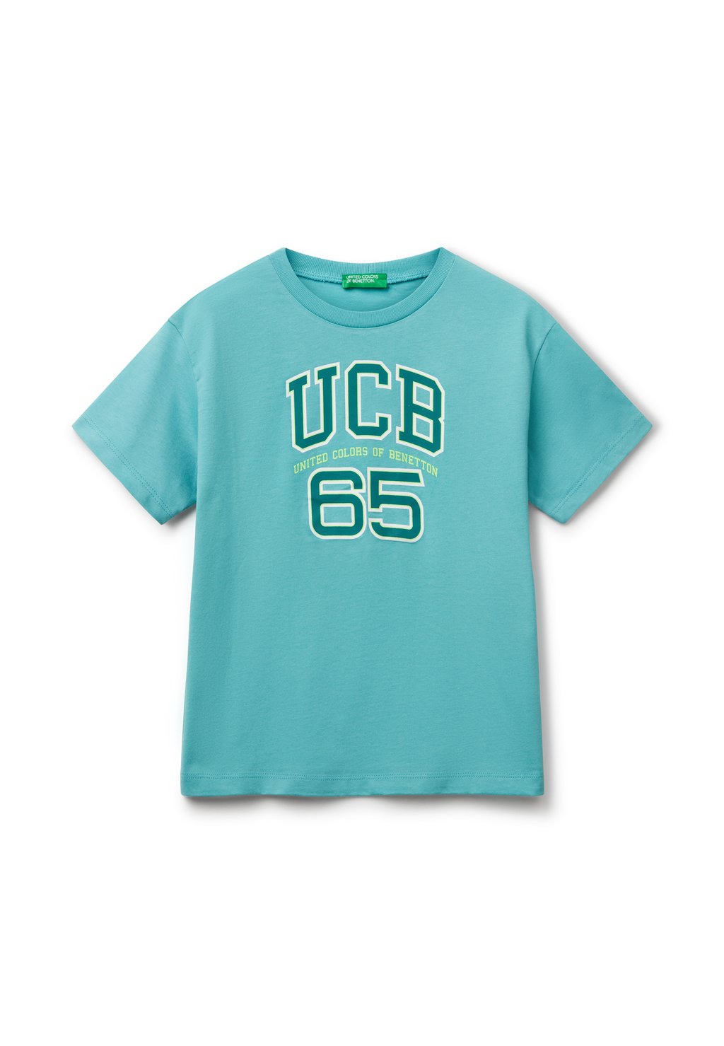 

Футболка с принтом WITH LOGO United Colors of Benetton, зеленый