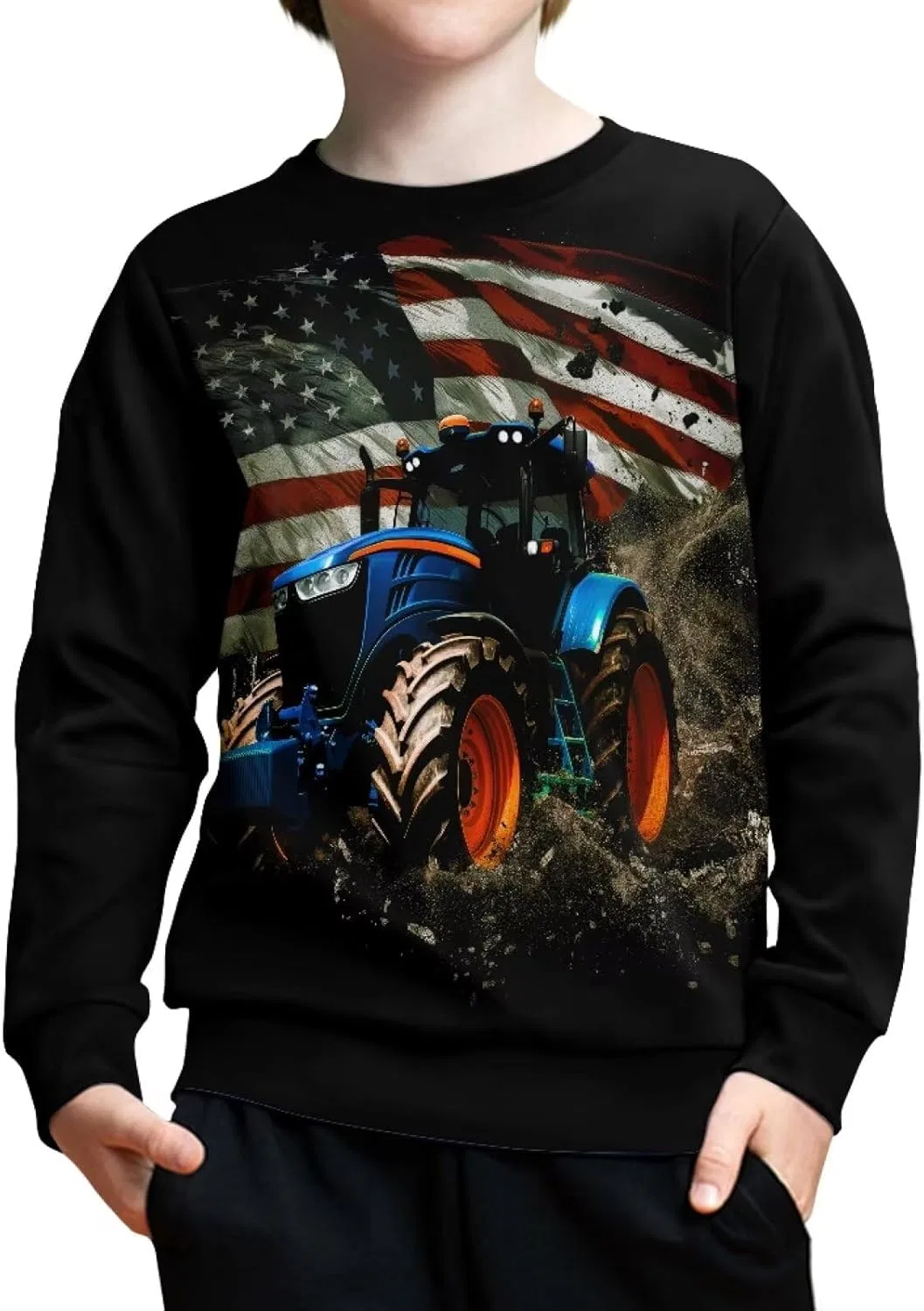 Детская толстовка ZPINXIGN, цвет 1 Tractor 4
