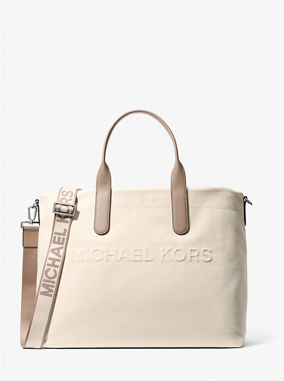 

Сумка-Шоппер из хлопковой смеси Brooklyn Michael Kors, коричневый