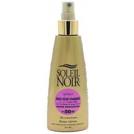 

Витаминное сухое масло SPF 50 спрей 150 мл Soleil Noir