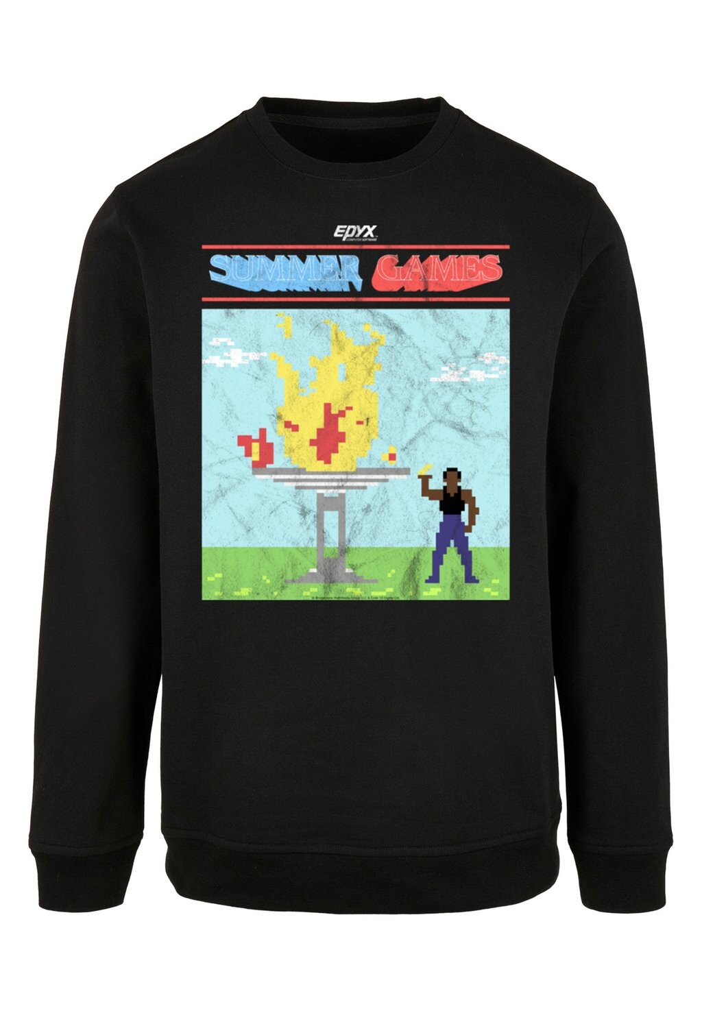 

Толстовка RETRO GAMING SUMMER GAMES F4NT4STIC, черный