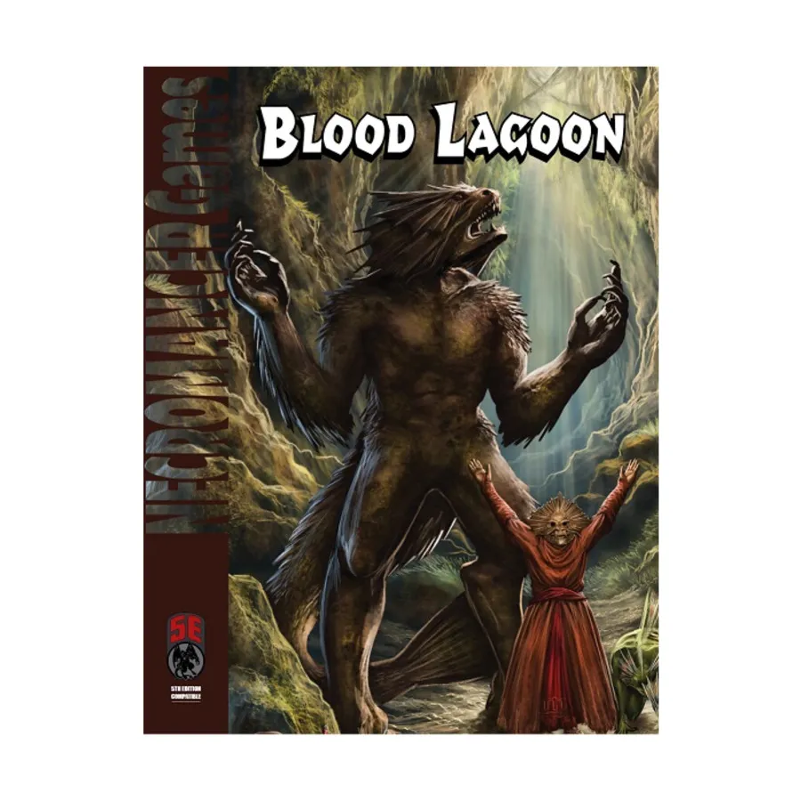 

Blood Lagoon (5E), D&D 5e Adventures, Sourcebooks & Supplements (Frog God Games), мягкая обложка