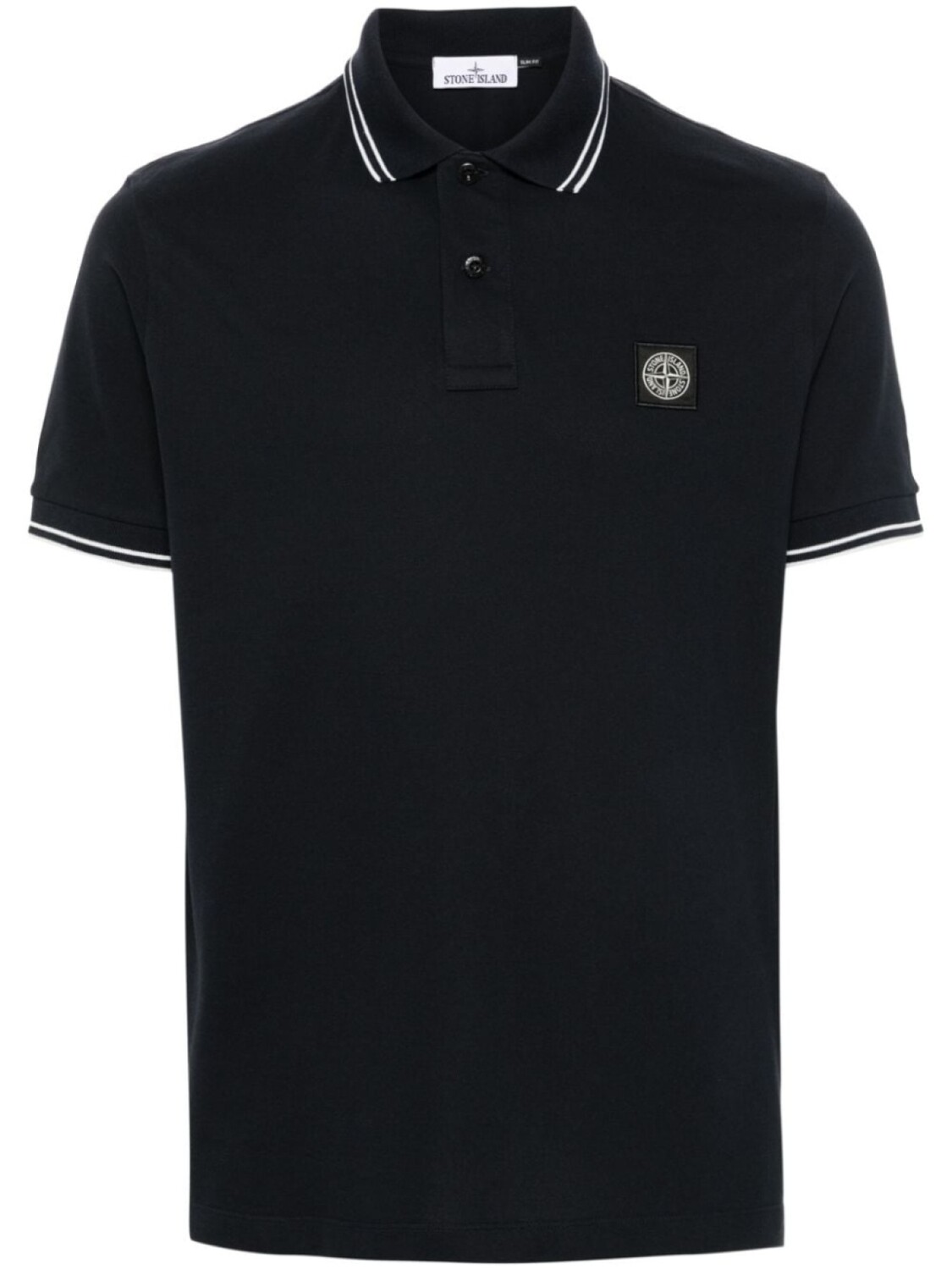 

Stone Island рубашка поло с короткими рукавами, синий