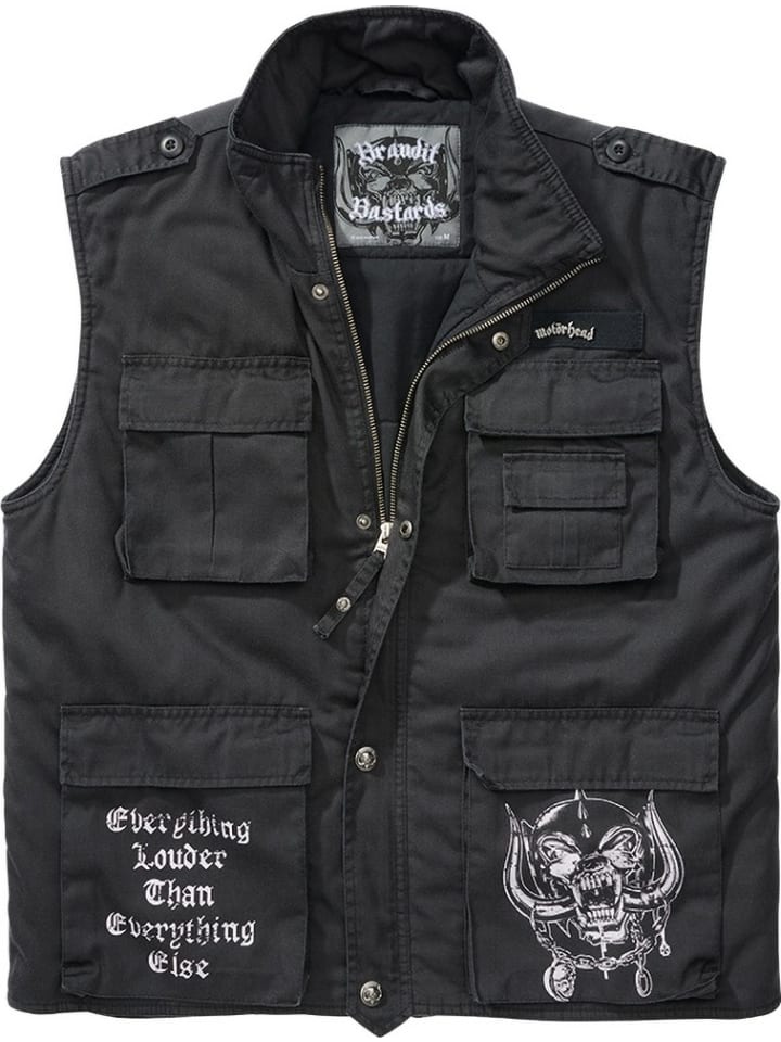 

Brandit Жилет Motörhead Ranger черного цвета