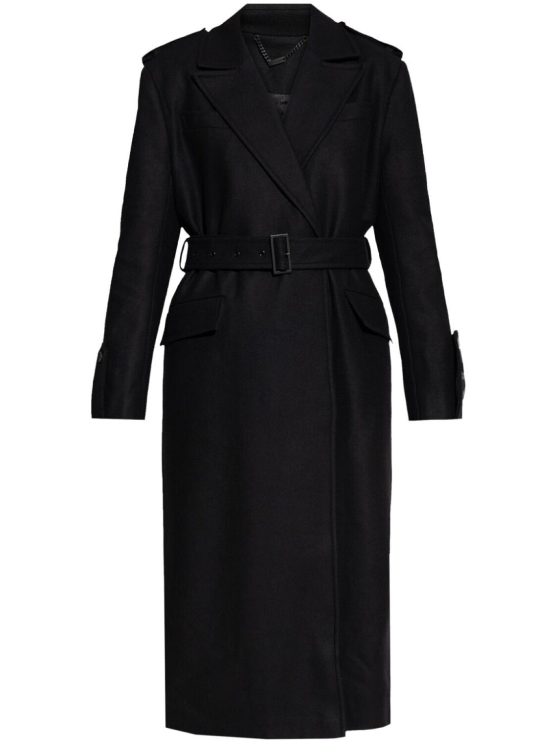 

Пальто Августы AllSaints, черный