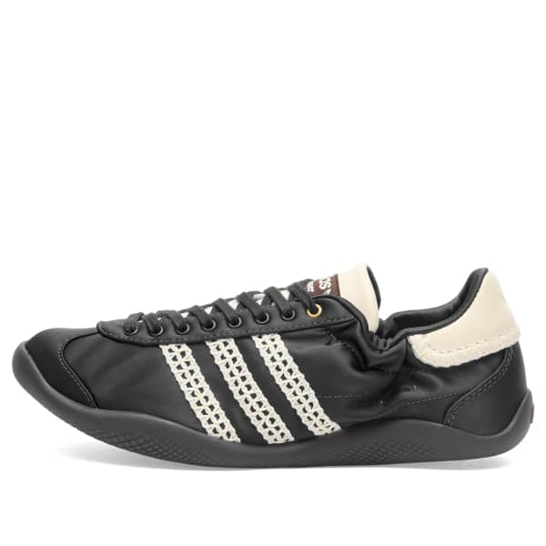 

Adidas X wales bonner karintha lo satin кроссовки, core черный, темно-коричневый & кремовый белый