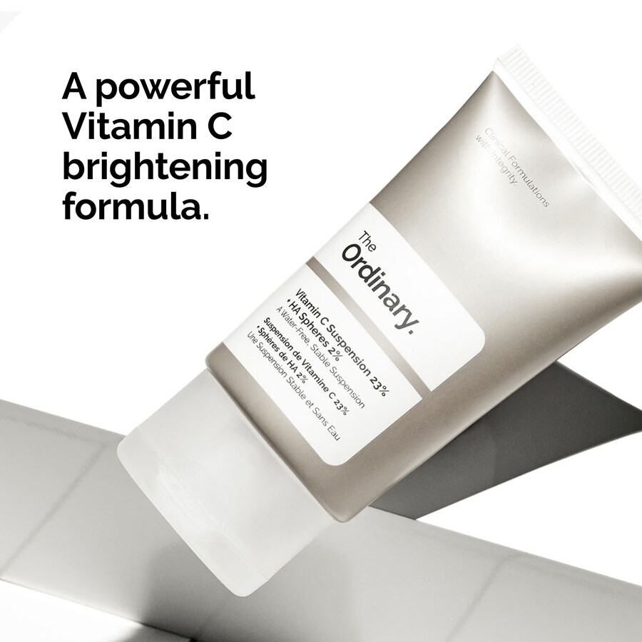 Сыворотка The Ordinary — Суспензия витамина С % + с гиалуроновой кислотой % с чистой L-аскорбиновой кислотой, 30 мл — фото 2