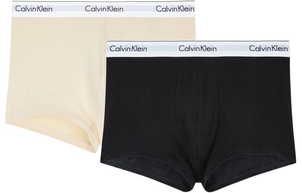 

Мужские трусы CALVIN KLEIN, 2 пары, 2 Pack (Black+Stone Color)