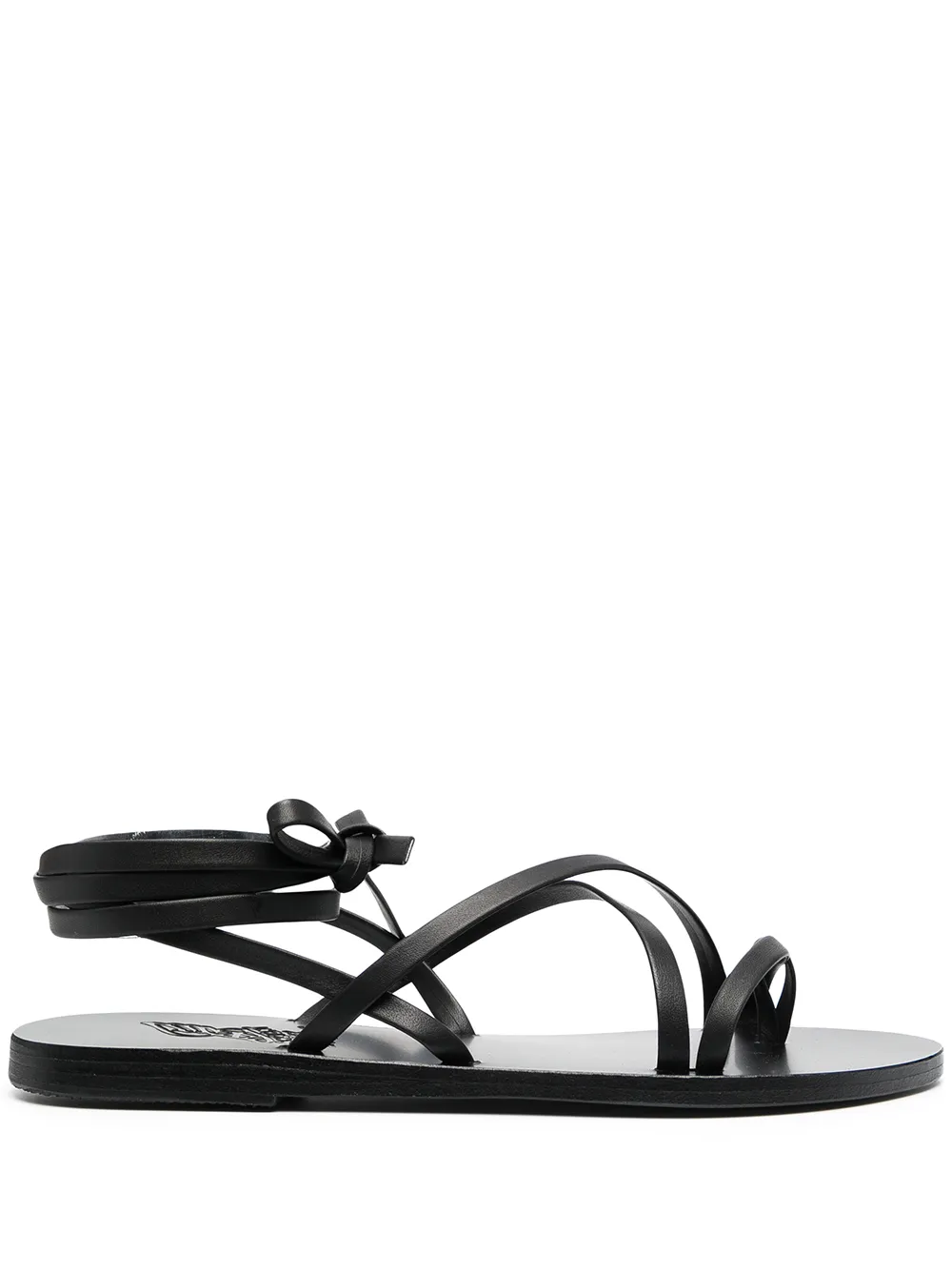 Сандалии с ремешком на щиколотке Ancient Greek Sandals, черный
