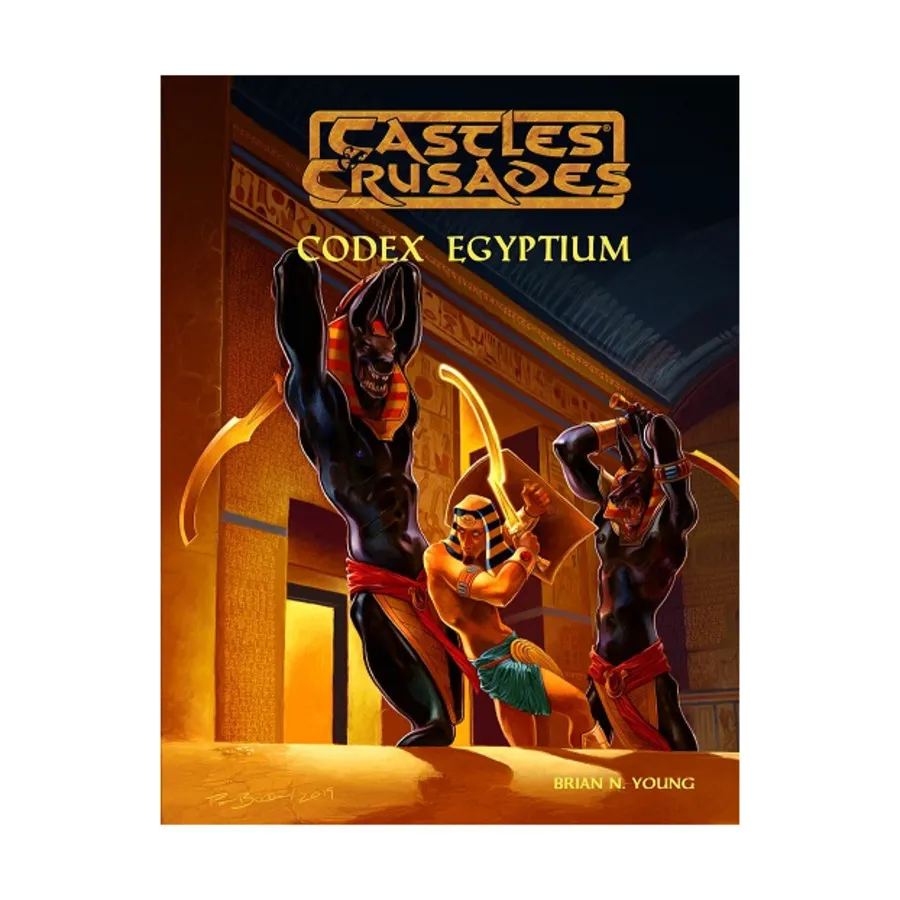 

Codex Egyptium, Castles & Crusades - Core Rules, твердый переплет