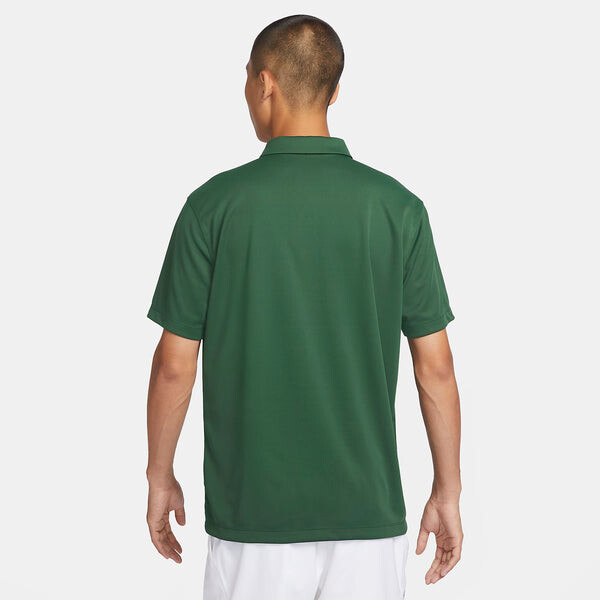 Футболка NikeCourt Dri-FIT Tennis Polo 'Green', зеленый — фото 3