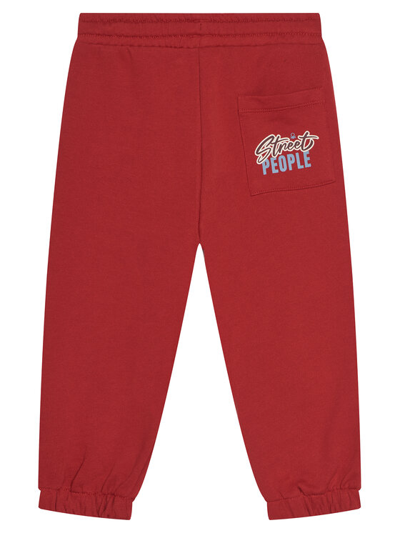 Спортивные брюки regular fit 3J68GF04Z United Colors Of Benetton, красный — фото 2