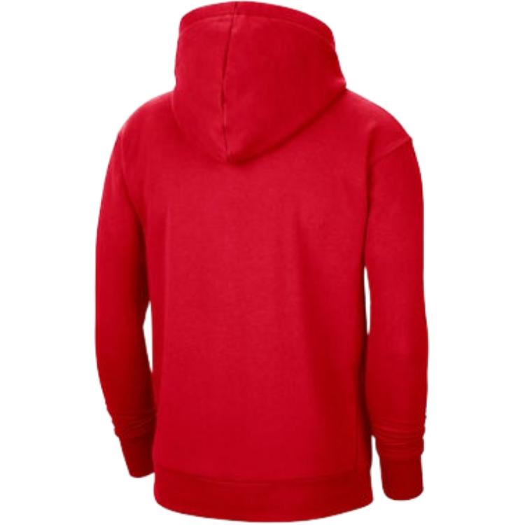 Толстовка Chicago Bulls Essential Fleece свободного кроя Nike, красный — фото 2
