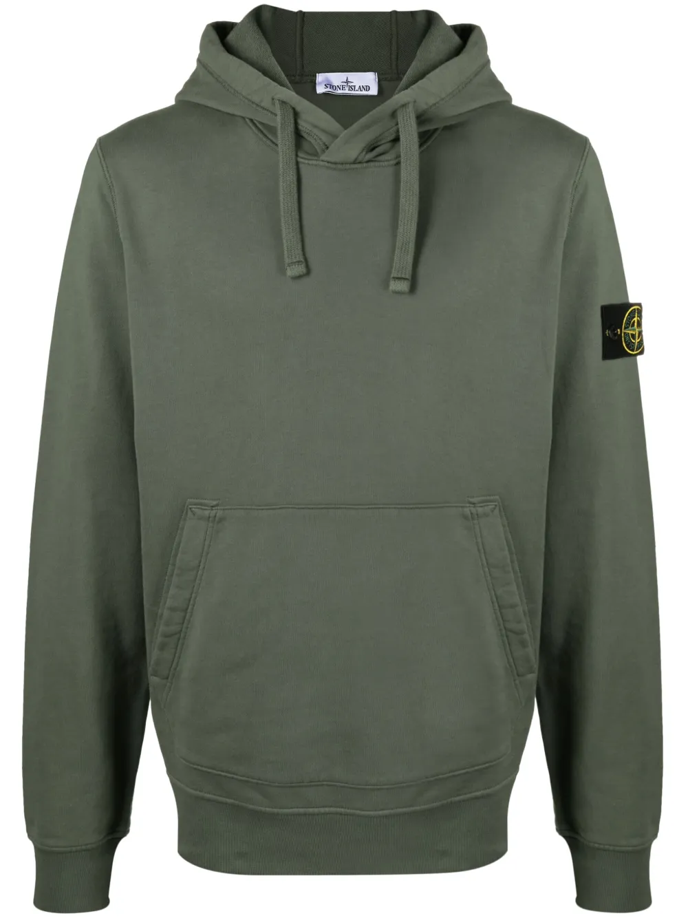 

Худи с нашивкой Compass Stone Island, зеленый