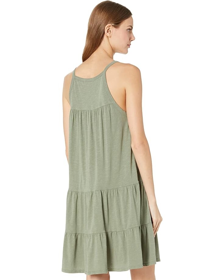 

Платье SUNDRY Tiered Mini Dress, цвет Sage