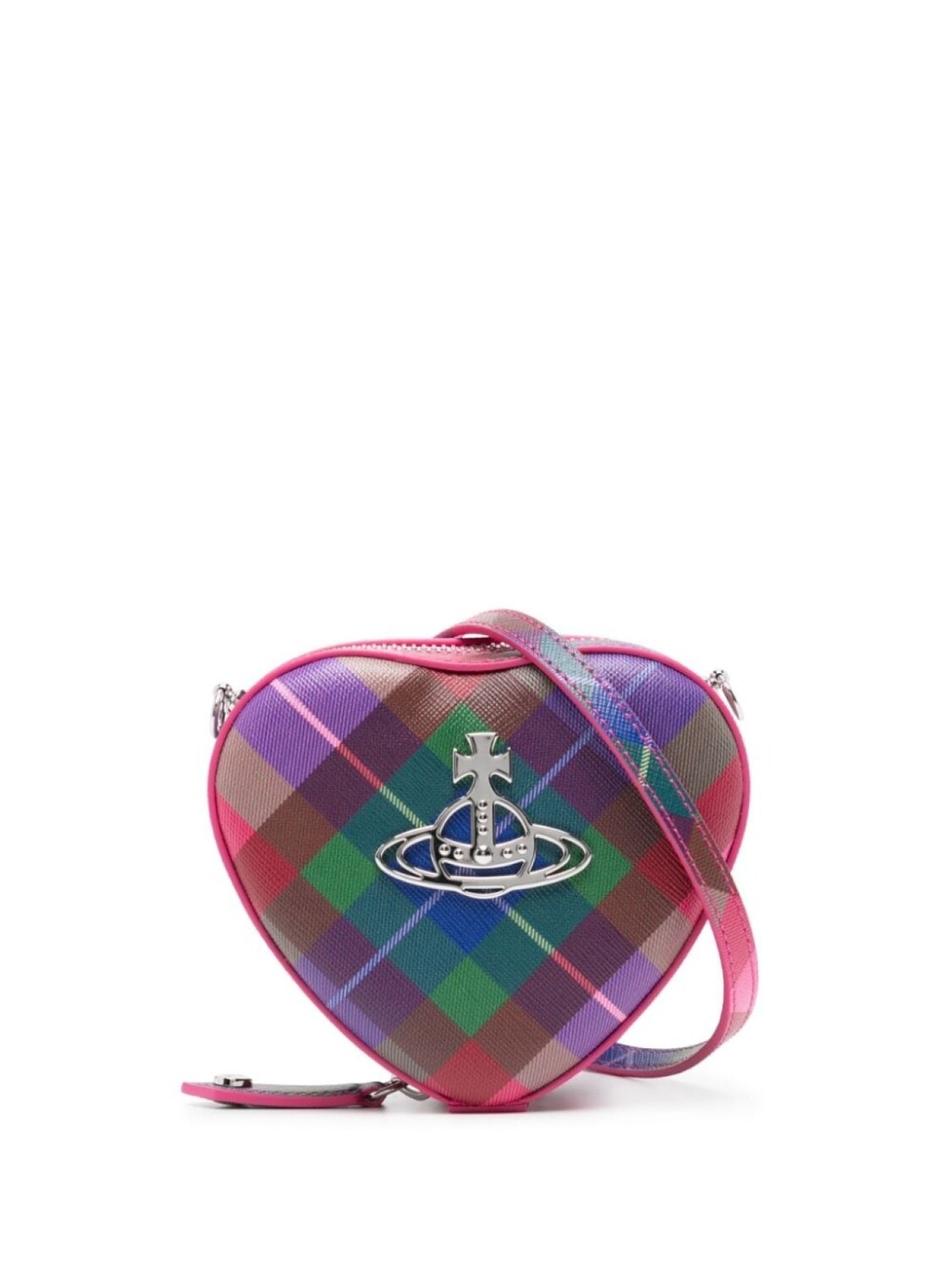 

Vivienne Westwood сумка через плечо в форме сердца, розовый
