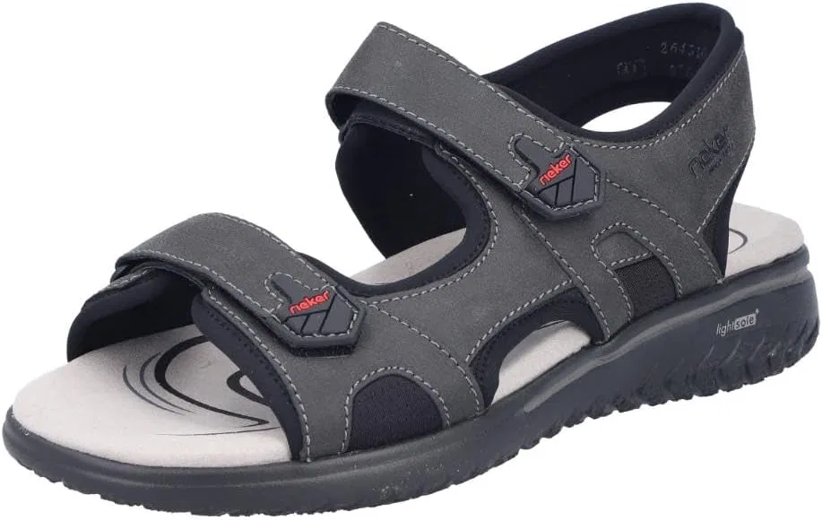 Мужские треккинговые сандалии Rieker 26455, Black