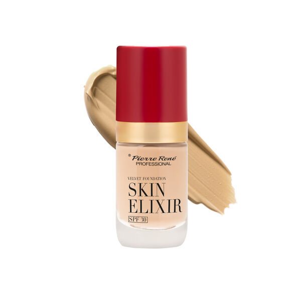 Флюид Pierre Rene Professional — Тональный с spf30 02 natural nude, René Skin elixir, цвет 02 natural nude, 25 мл — фото 2
