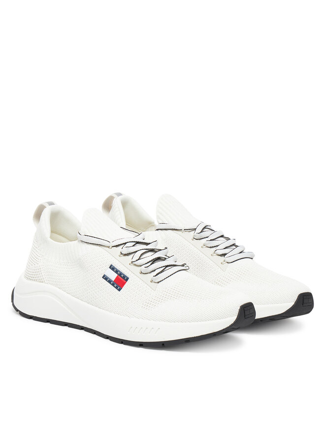 Кроссовки Tjm Runner Knitted EM0EM01580 Tommy Jeans, экрю — фото 2