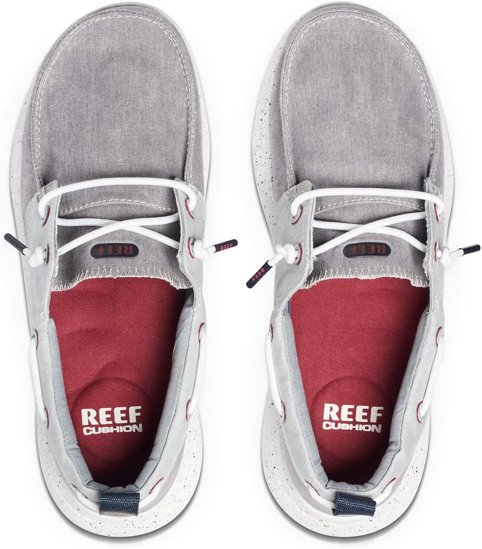 Мужские лодочные туфли REEF Swellsole, серый — фото 3