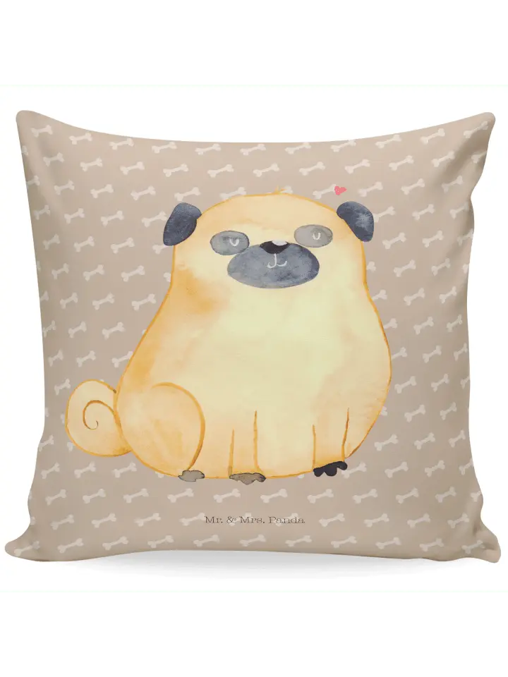 

Подушка Mr. & Mrs. Panda, цвет hundeglück
