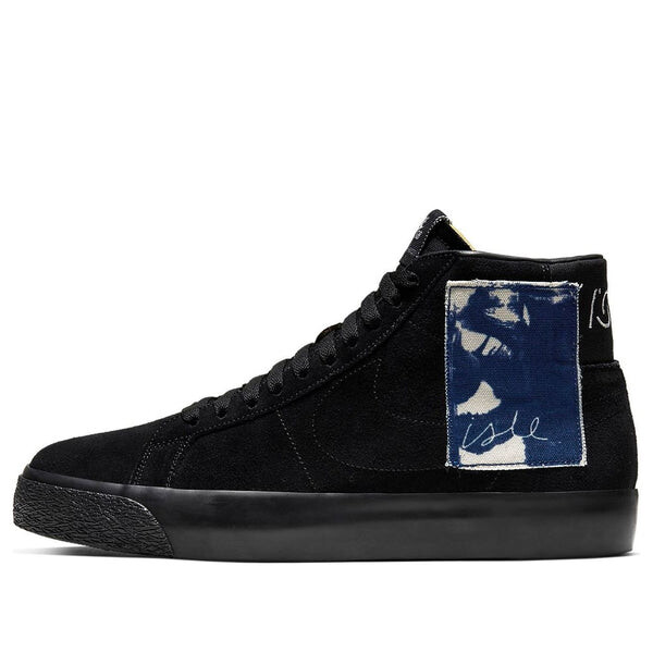 

Кроссовки isle skateboards x blazer mid sb Nike, черный