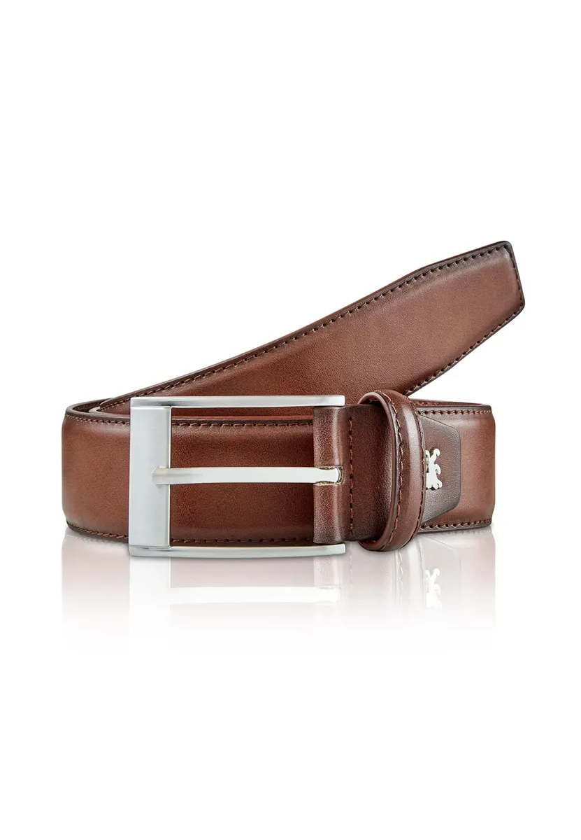 

Кожаный ремень LERROS "LERROS Citybelt *Shade*", цвет Cognac