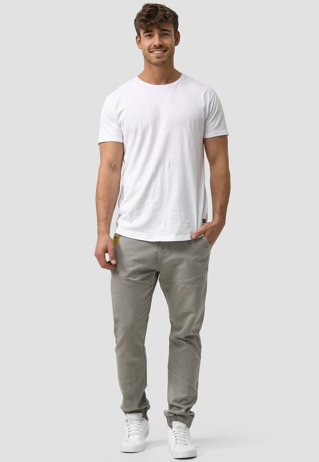 

Джинсы Slim Fit ZANNES INDICODE JEANS, цвет lt grey