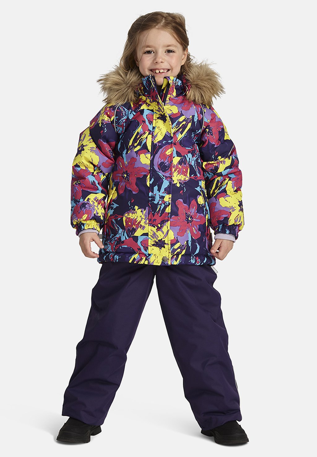 

Зимний комбинезон MARVEL WINTER TWO-PIECE SET Huppa, фиолетовый