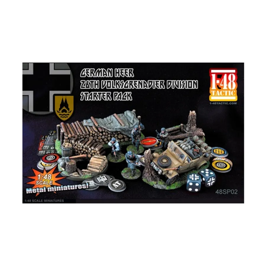

Стартовый набор 26-й народногренадерской дивизии Германии, 1-48 Tactic (1/48)