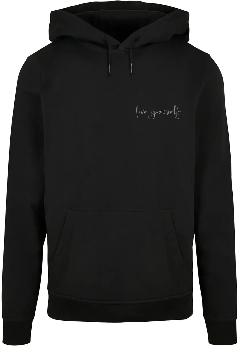 

Толстовка с капюшоном Merchcode " Merchcode Men's Love Yourself Basic Hoody", черный