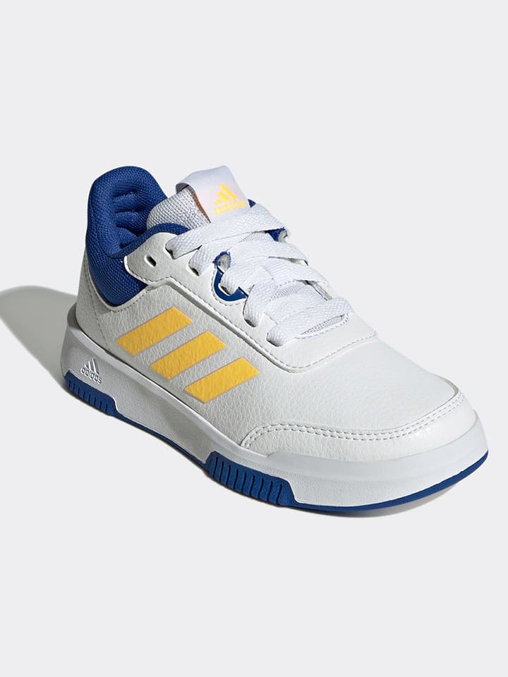 

Кроссовки на шнуровке Tensaur Sport 2.0 adidas, белый/темно-синий