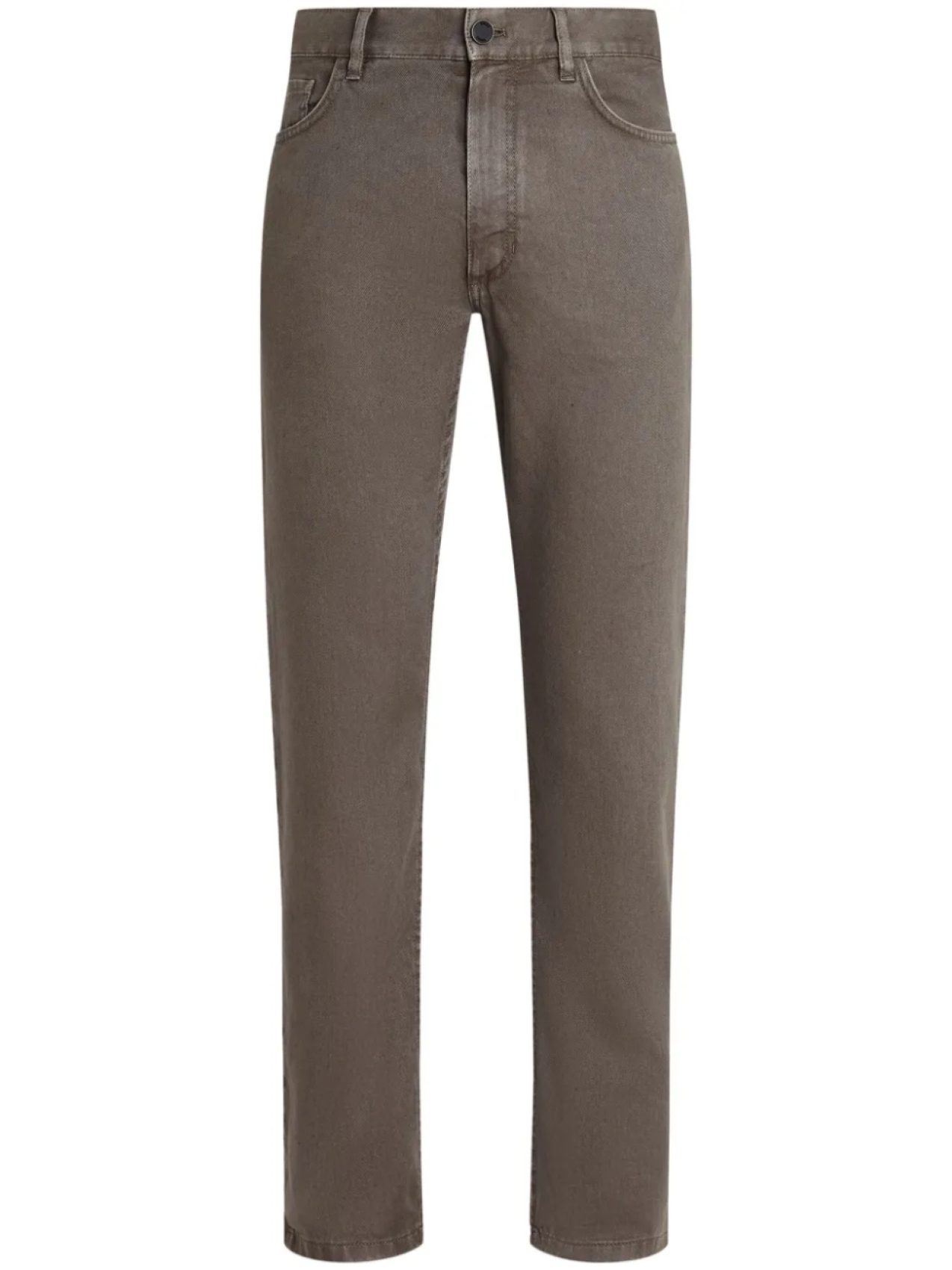 

Прямые джинсы Zegna, коричневый
