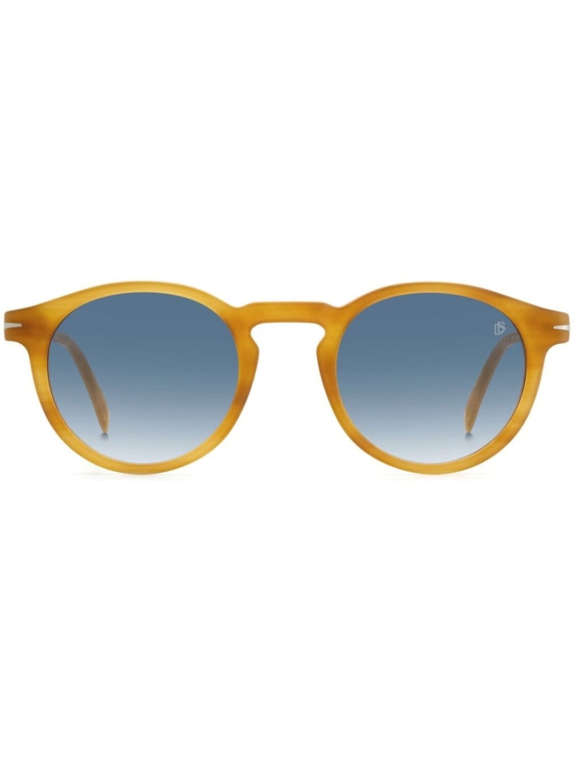 

Eyewear by David Beckham солнцезащитные очки в круглой оправе, коричневый