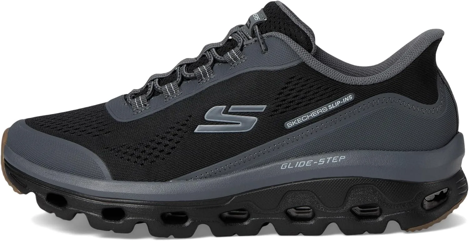 Мужские кроссовки Skechers Glide-Step Pro без шнурков, черный — фото 4